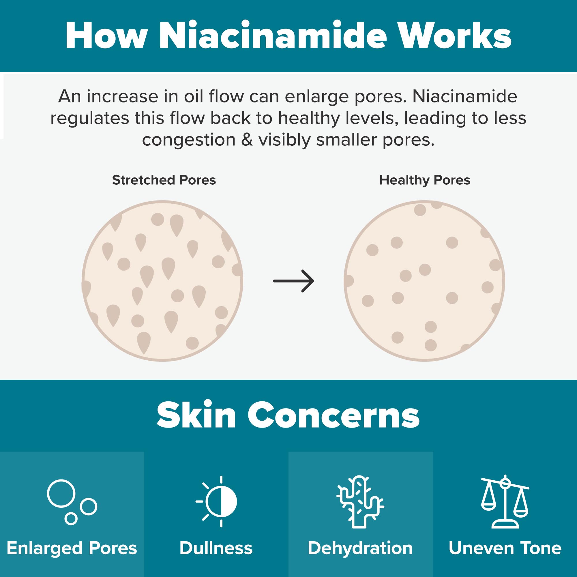 Paula's Choice Skin Balancing Toner with niacinamide promotes even tone and oil balance.