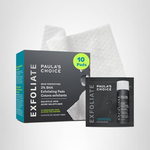 Paula's Choice Skin Perfecting 2% BHA pad travel-friendly packaging promotes convenience.