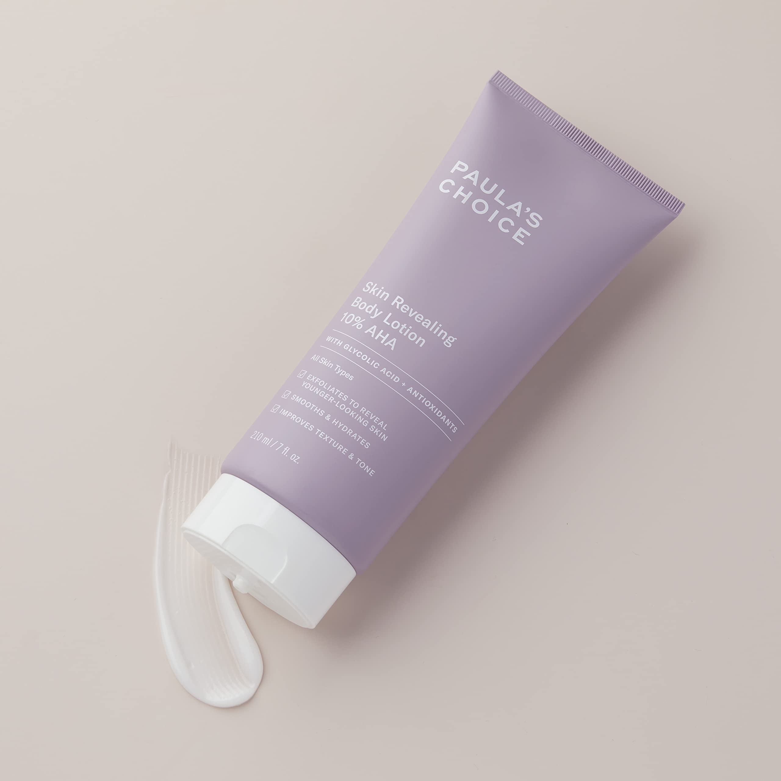 Paula's Choice Skin Revealing Body Lotion pump bottle for easy, mess-free application.