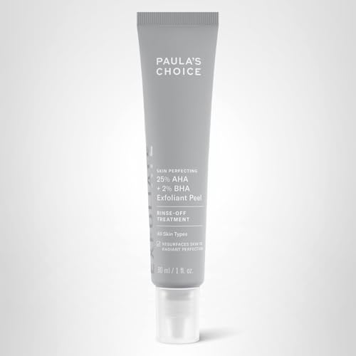 Soft, refined skin after Paula's Choice exfoliant use