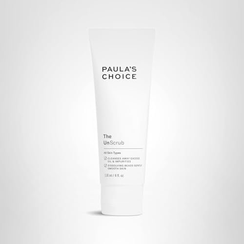 Recyclable packaging of Paula's Choice The UnScrub supports sustainable skincare.