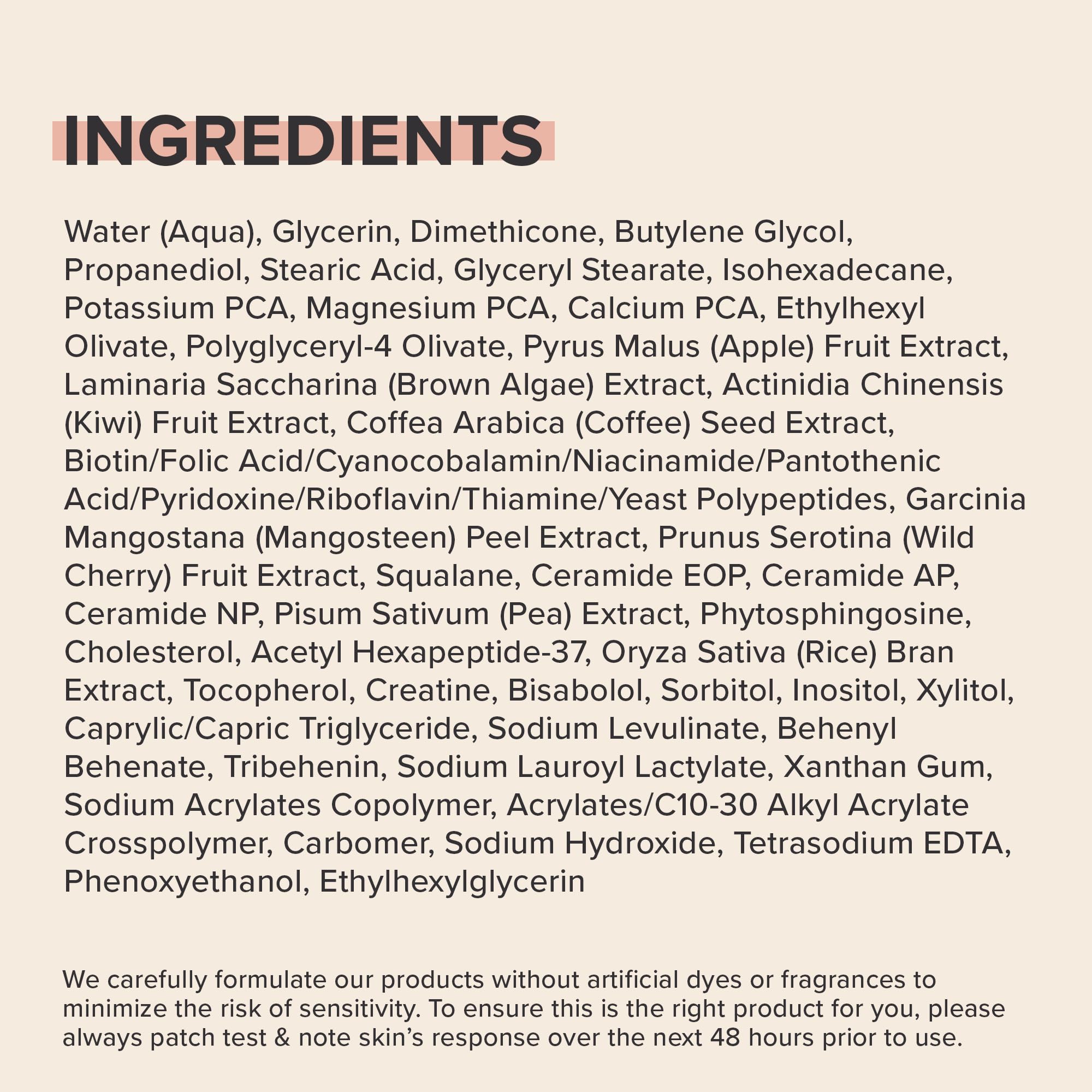 Paula's Choice Water-Infusing Electrolyte Face Moisturizer closeup on skin emphasizes refreshed feel and glow