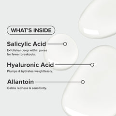 Paula's Choice CLEAR exfoliating solution helping unclog pores and even tone
