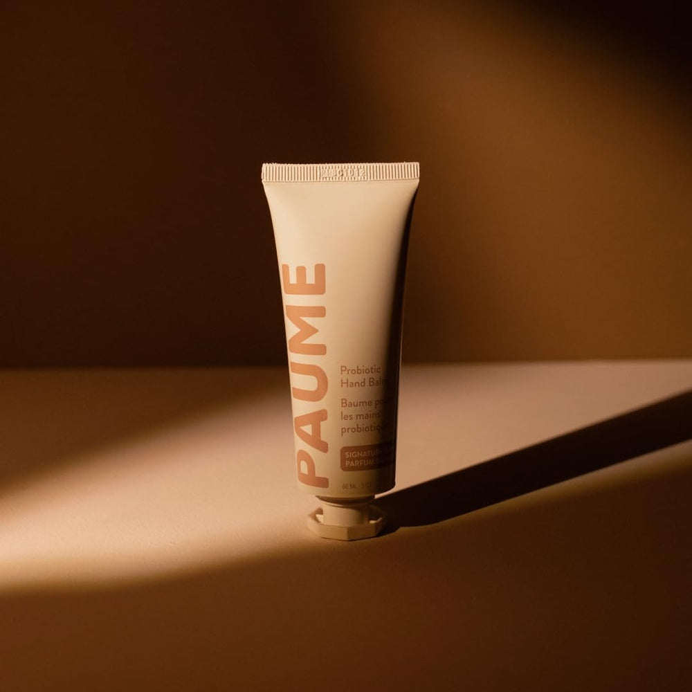 Certified Plastic Neutral PAUME logo with eco-friendly commitment noted.