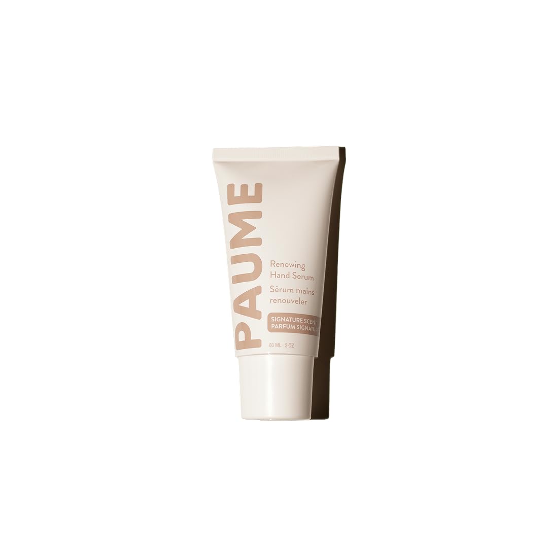 PAUME Renewing Hand Serum bottle close-up highlighting premium packaging for daily hydration