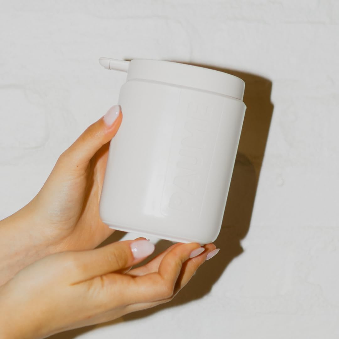 PAUME Signature pump shows a sleek, modern dispenser design