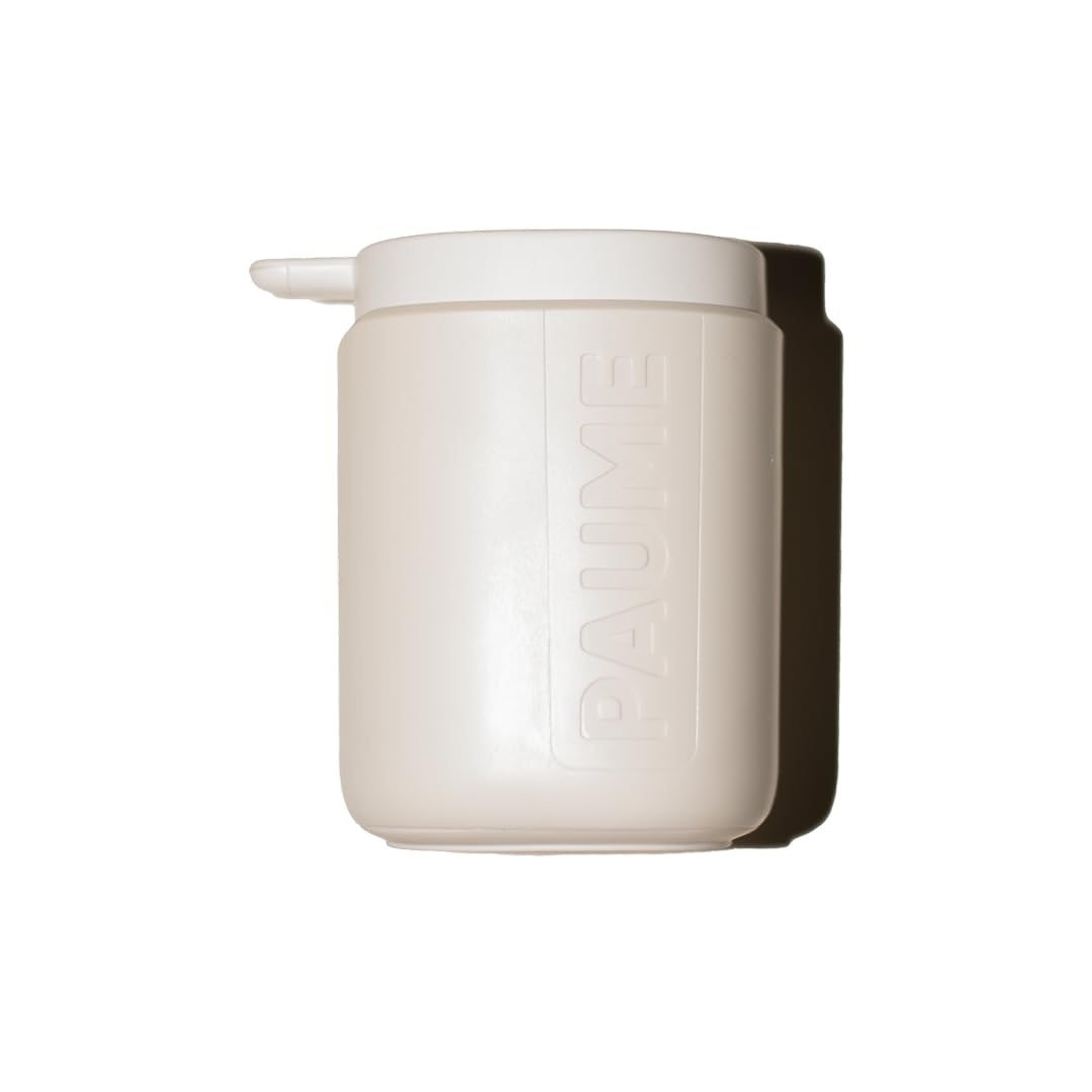 PAUME Signature refillable pump empty ready for PAUME sanitizer use