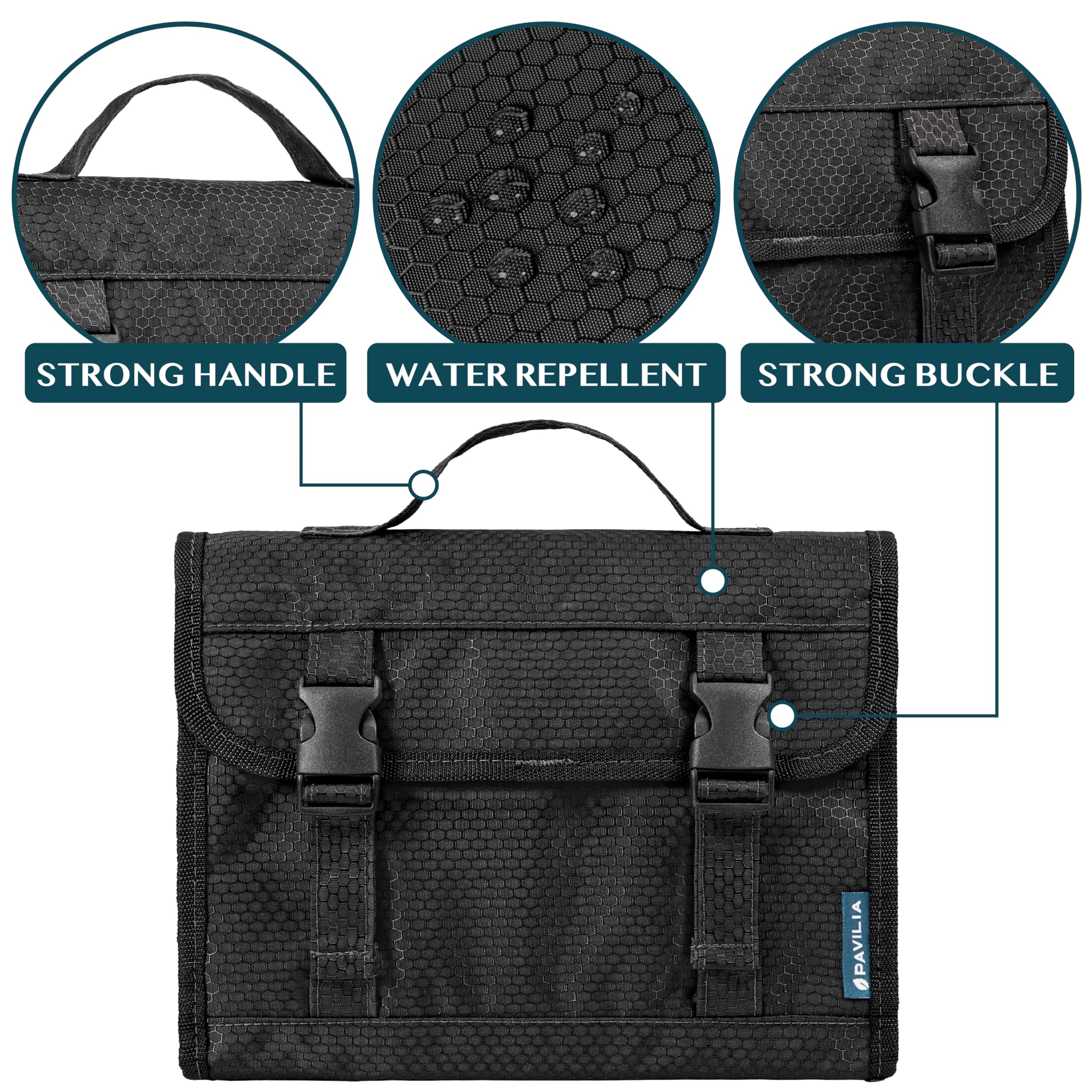 PAVILIA hanging bag hook ready for hotel bathroom organization