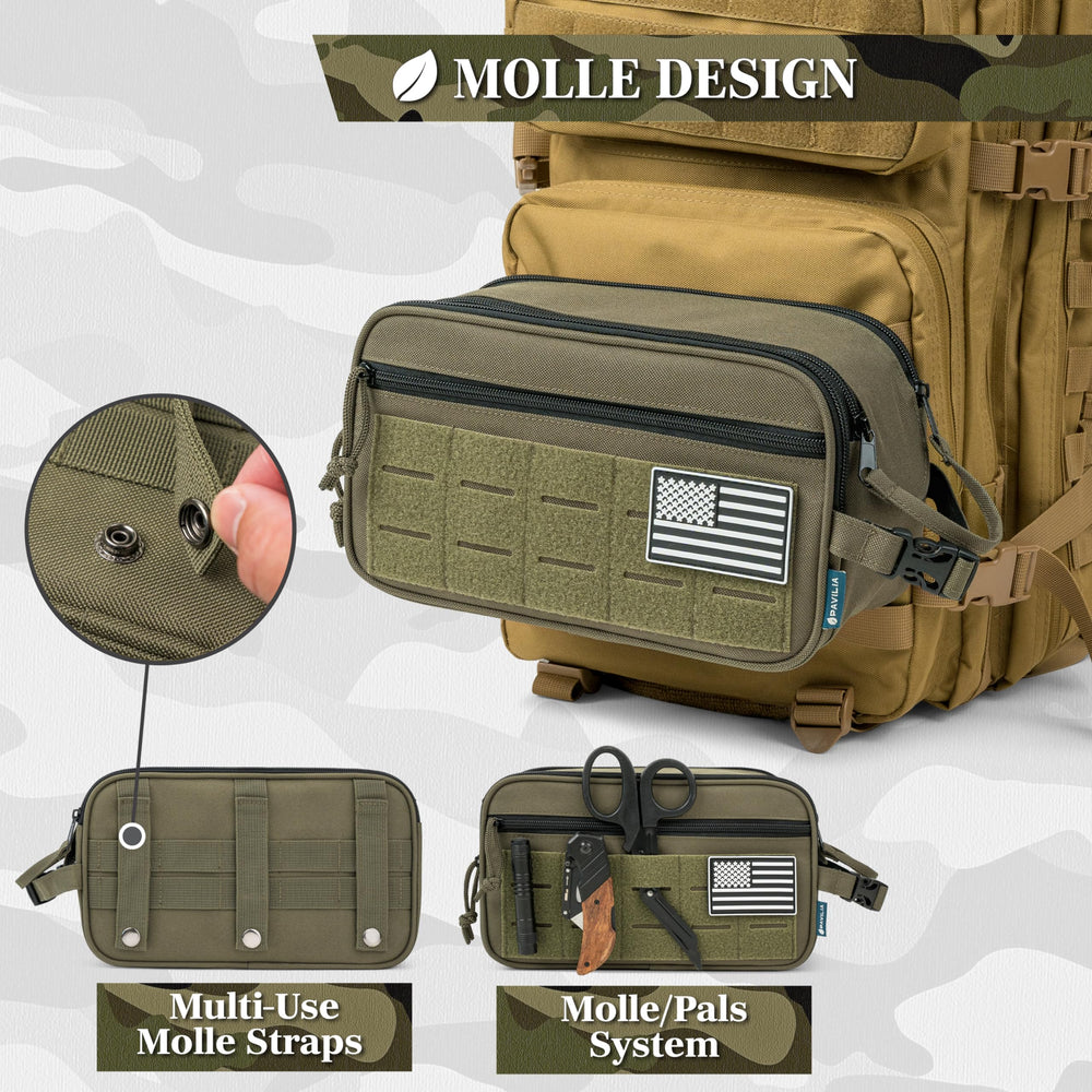 PAVILIA 900D water-resistant fabric protects contents during travel