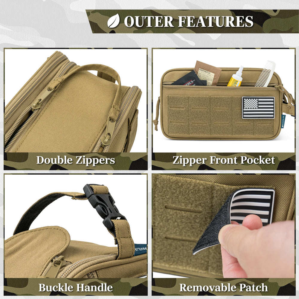 PAVILIA water-resistant fabric close-up highlights durable protection during travel