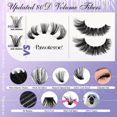 Pawotence lash bond and seal for secure, long-lasting finish.