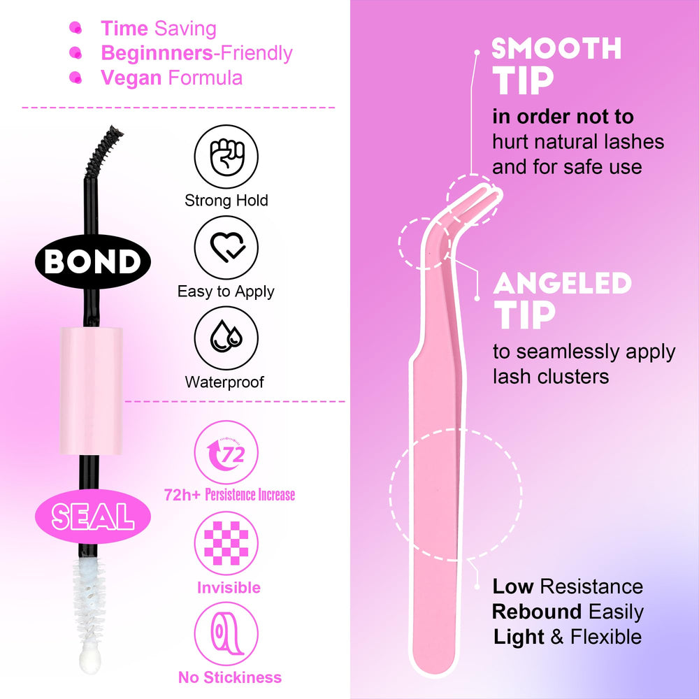 Pawotence easy application tips demonstrated with tweezers for at home results