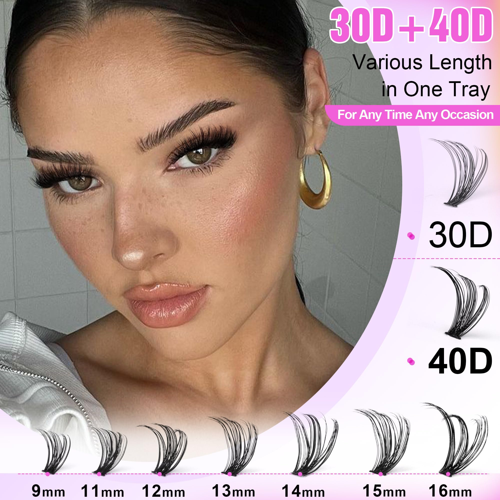 Pawotence lash bond and seal for long-lasting hold.