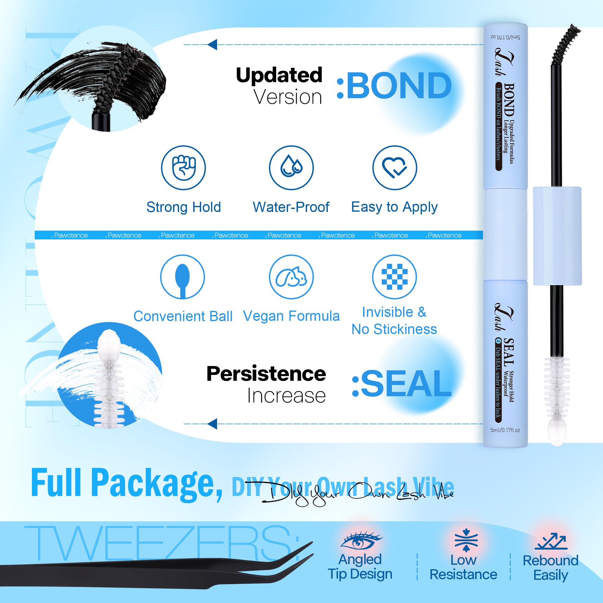 Pawotence professional-quality lashes you can apply at home