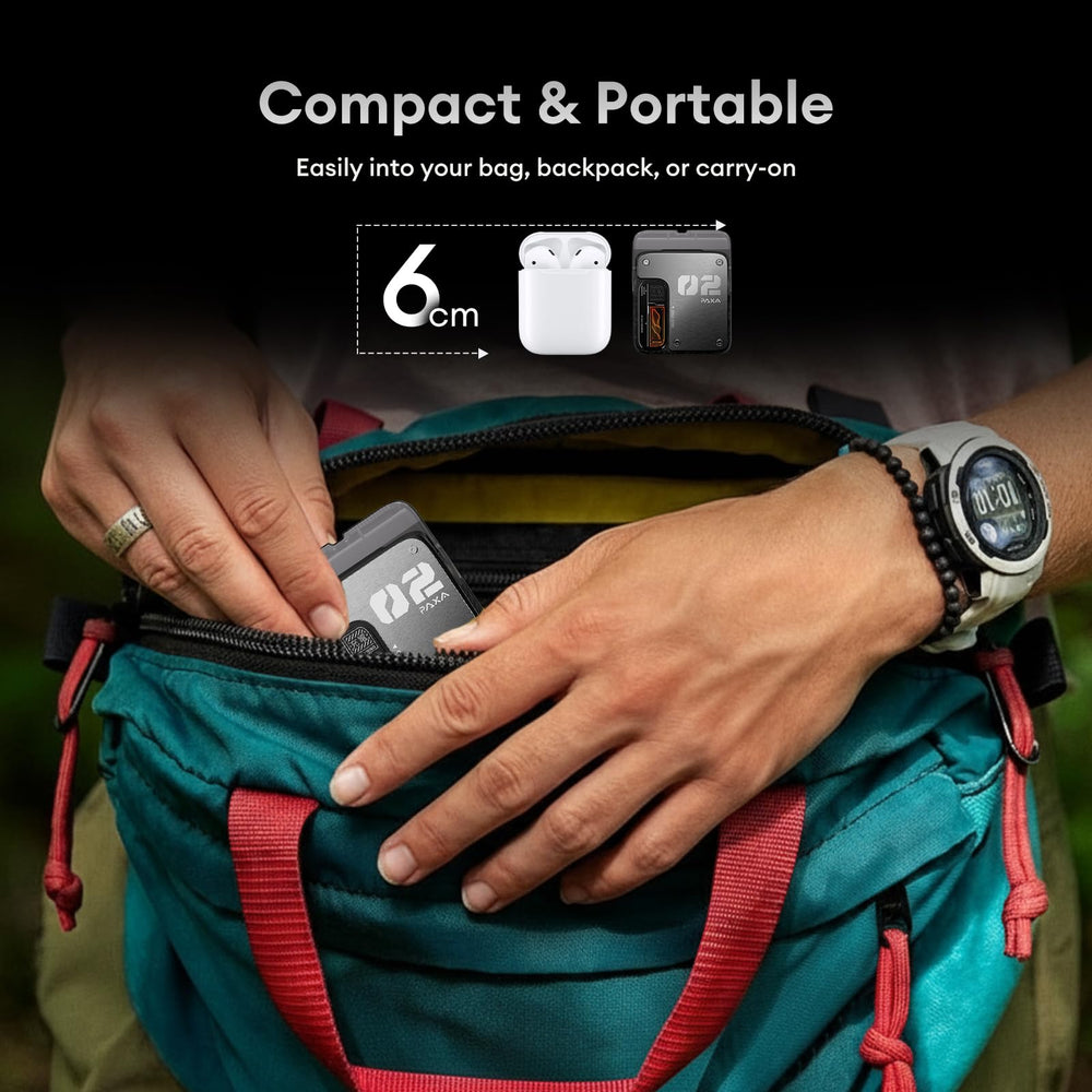 PAXA mini shaver battery indicator LED helps gauge juice before travel