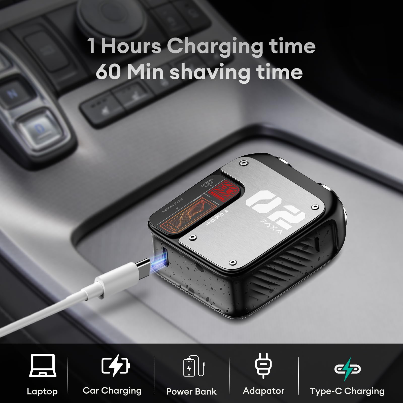 PAXA mini shaver portable pocket case ensures safe, on-the-go storage