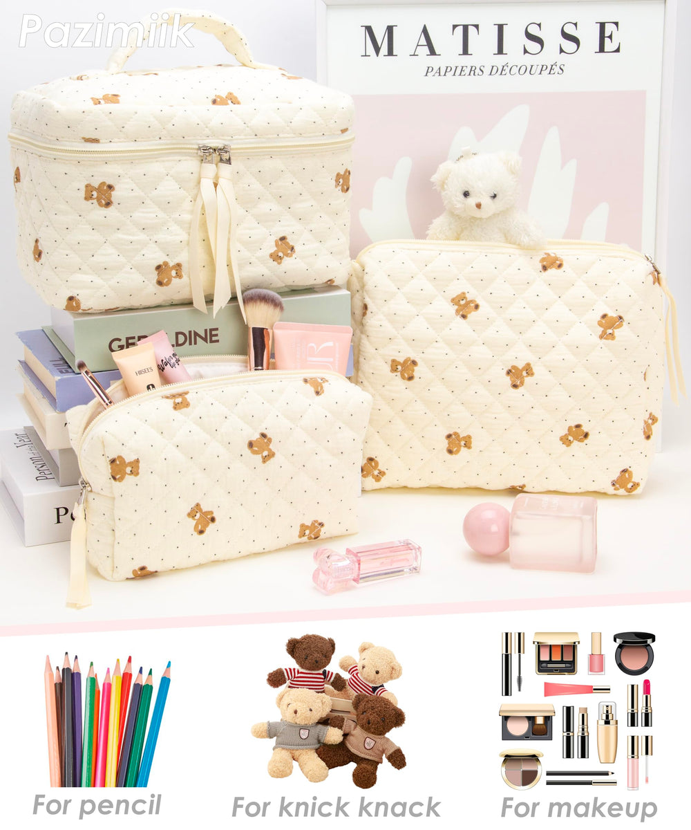 PAZIMIIK bear design adds playful charm to your kit