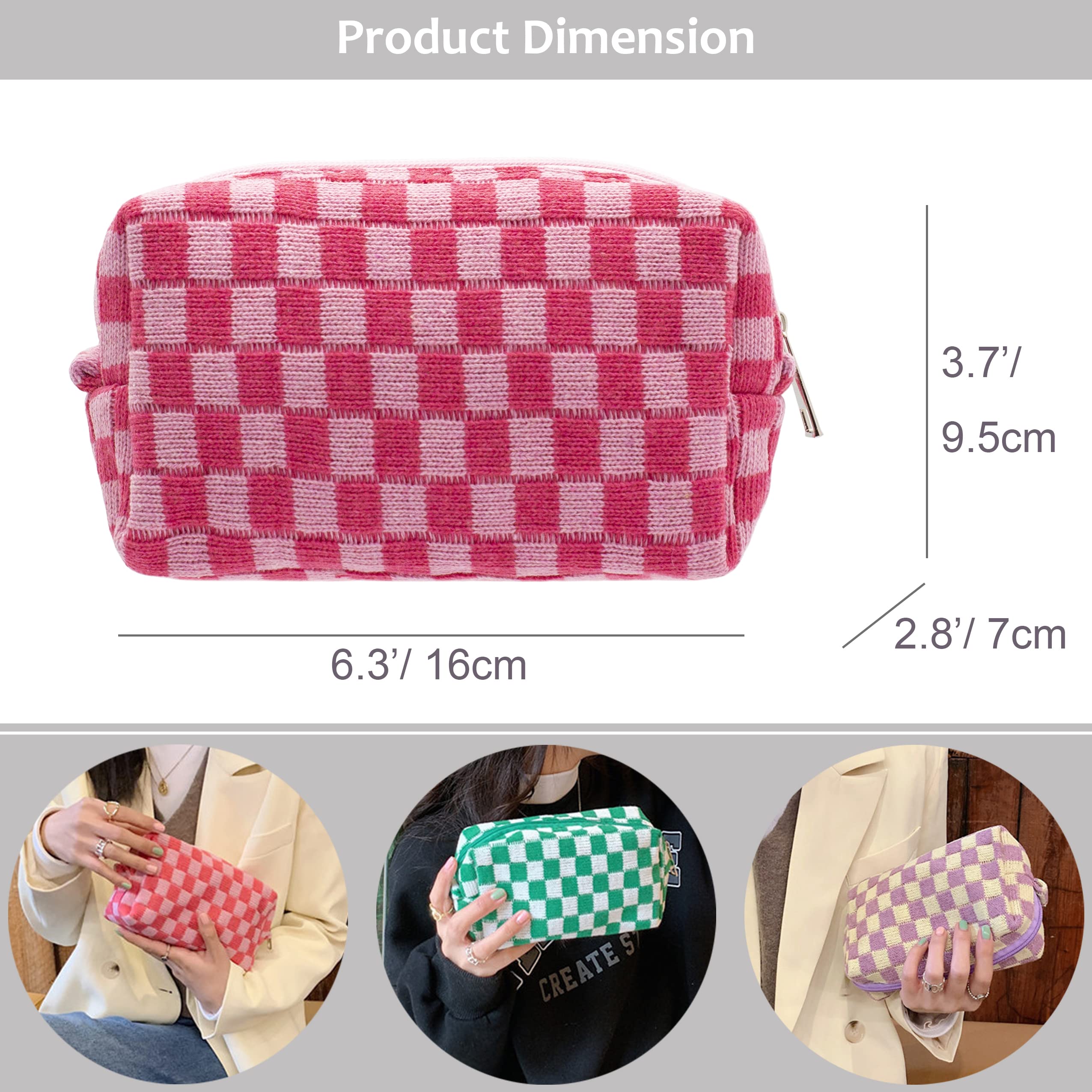 PAZIMIIK pouch roomy single compartment ideal for cosmetics and skincare