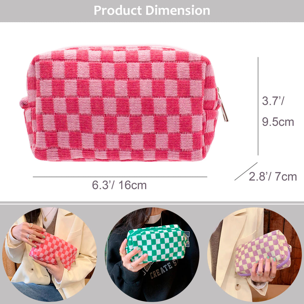 PAZIMIIK pouch roomy single compartment ideal for cosmetics and skincare