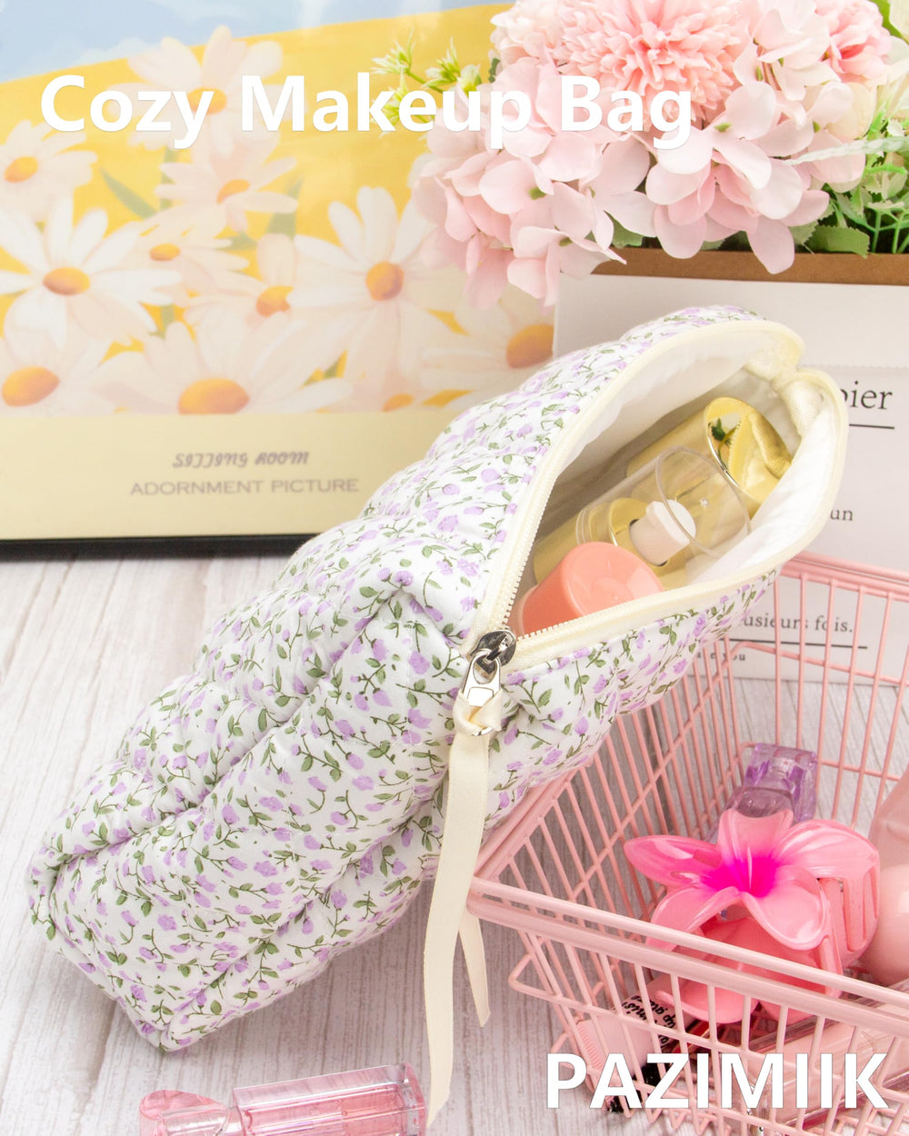 PAZIMIIK quilted cotton texture feels soft yet durable for daily use