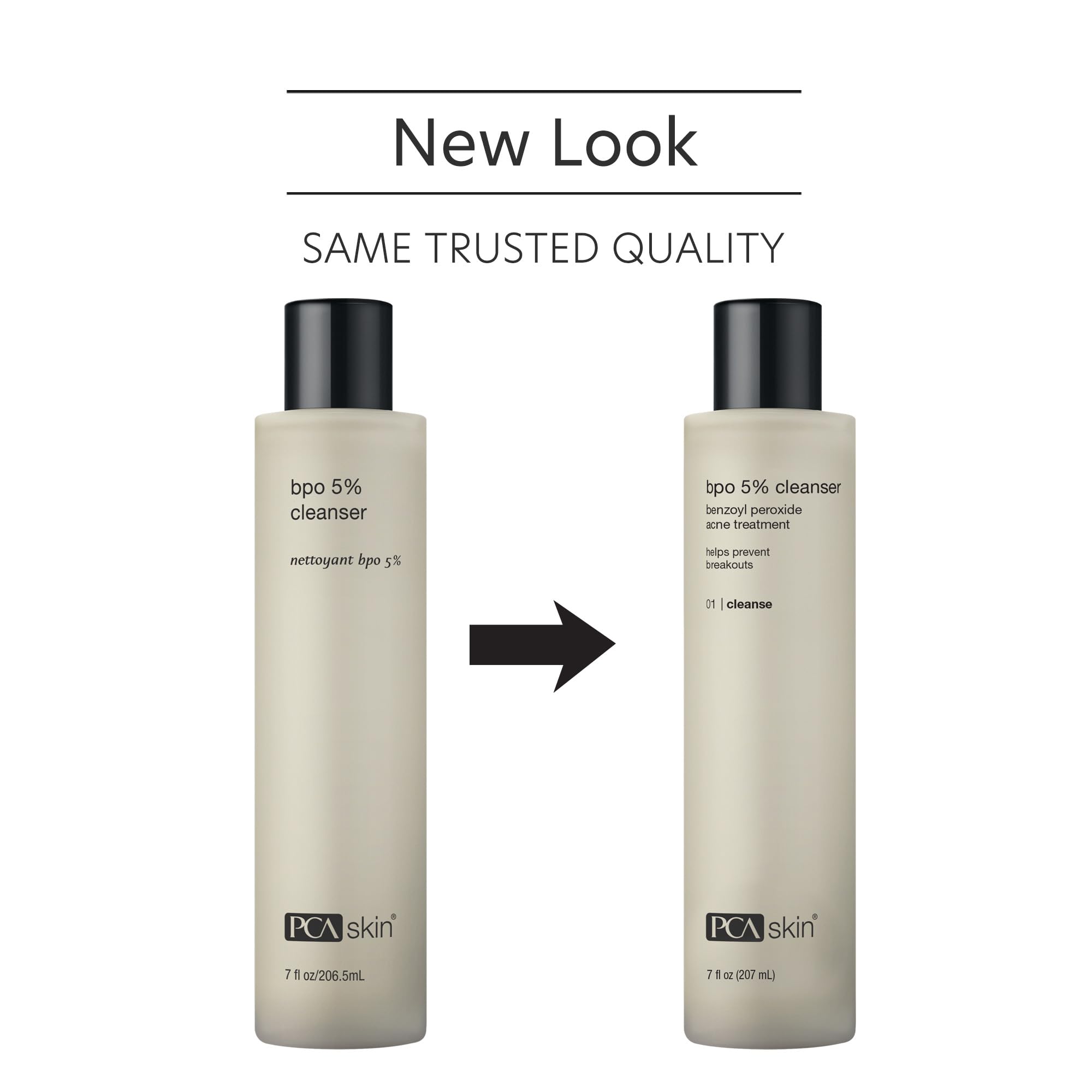 PCA SKIN acne cleanser closeup showing gentle exfoliation and cleanse