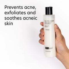 PCA SKIN foaming cleanser image highlighting light, airy lather