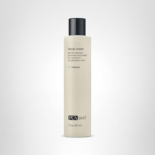 PCA SKIN Gentle Foaming Face Wash seven-ounce bottle daily cleansing.