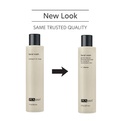 PCA SKIN Gentle Foaming Face Wash foaming lather cleanses makeup and impurities.