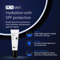 PCA SKIN Hydrator Plus SPF30 applied on arm for dry-skin sun protection