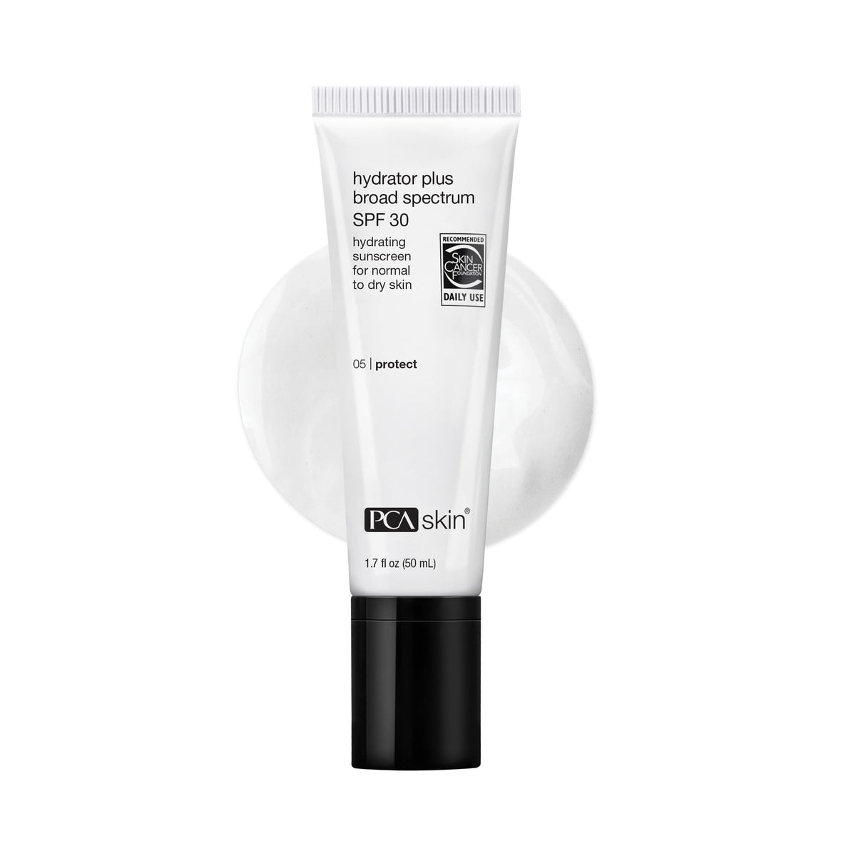 PCA SKIN Hydrator Plus SPF30 bottle front showing oil-free hydration protection