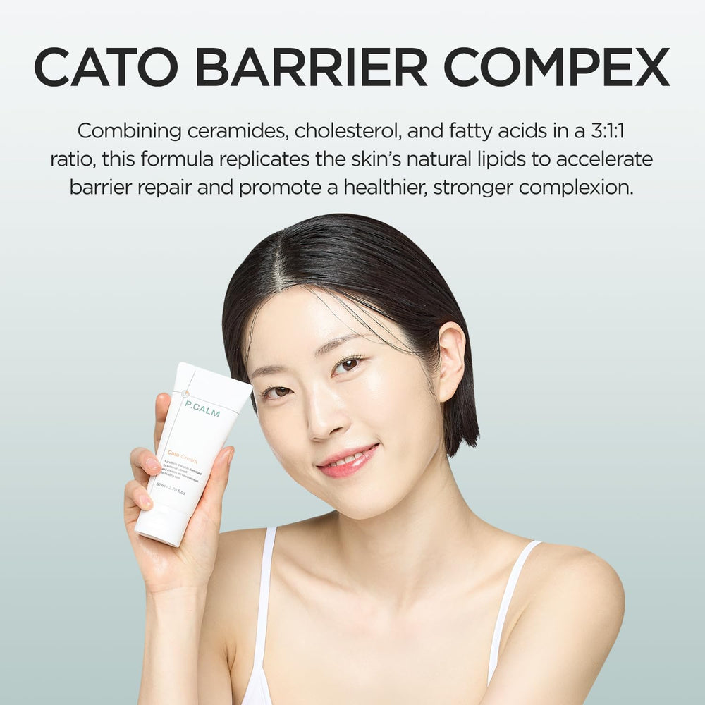 PCALM Cato Cream fragrance-free formula aids sensitive-skin comfort