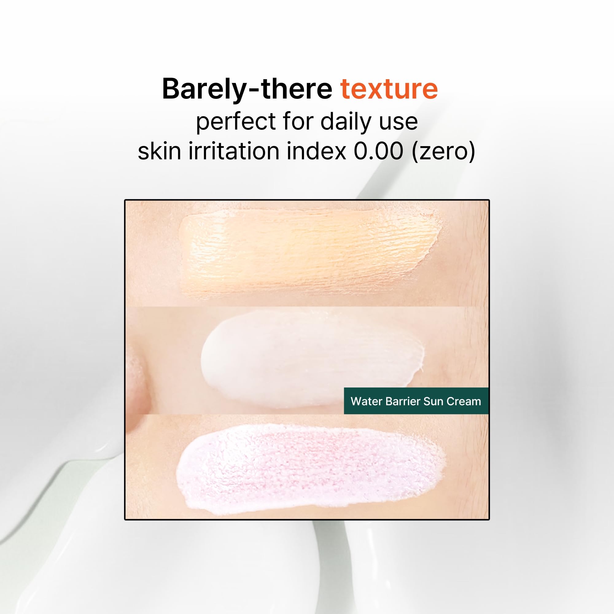 P.CALM ceramide NP nourishment supports skin barrier during sun exposure.
