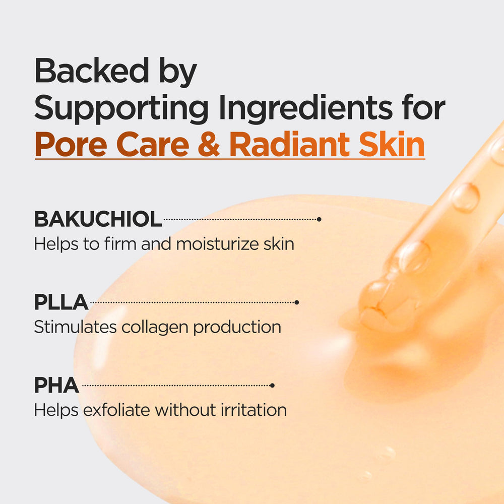 P.CALM Retinolagen Ampoule vegan-collagen-molecule delivers elasticity boost for firmer appearance.