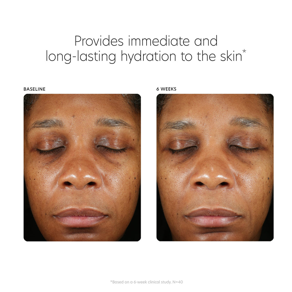 PCA SKIN Hyaluronic Acid Serum night routine concept shown.