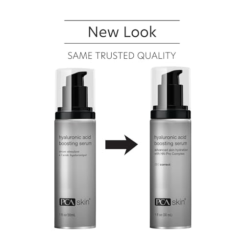 PCA SKIN Hyaluronic Acid Serum pump dispense shows easy application and hydration.