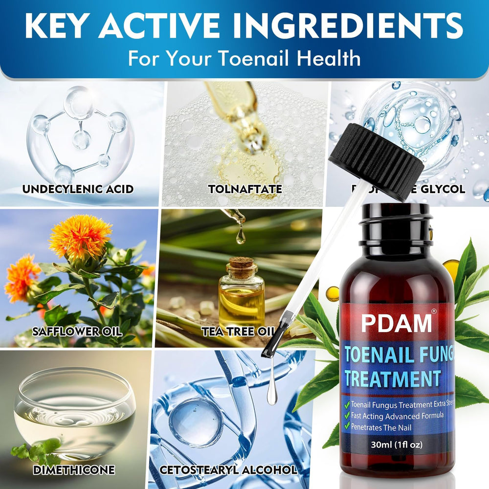 PDAM toe nail fungus treatment before-after—visual progress in real-use scenarios.