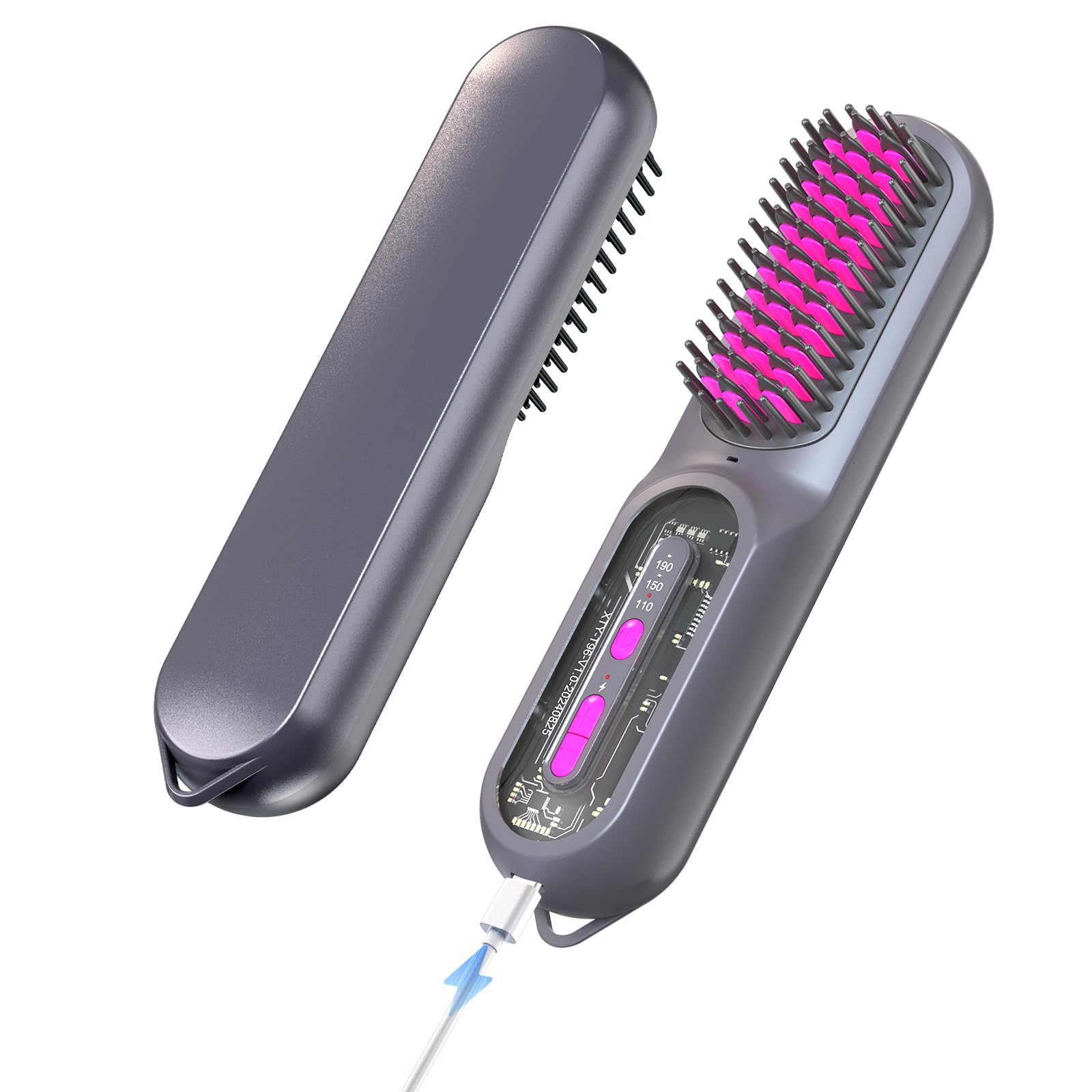 PDGROW Hair Straightener Brush gift-idea ideal for holidays and birthdays.