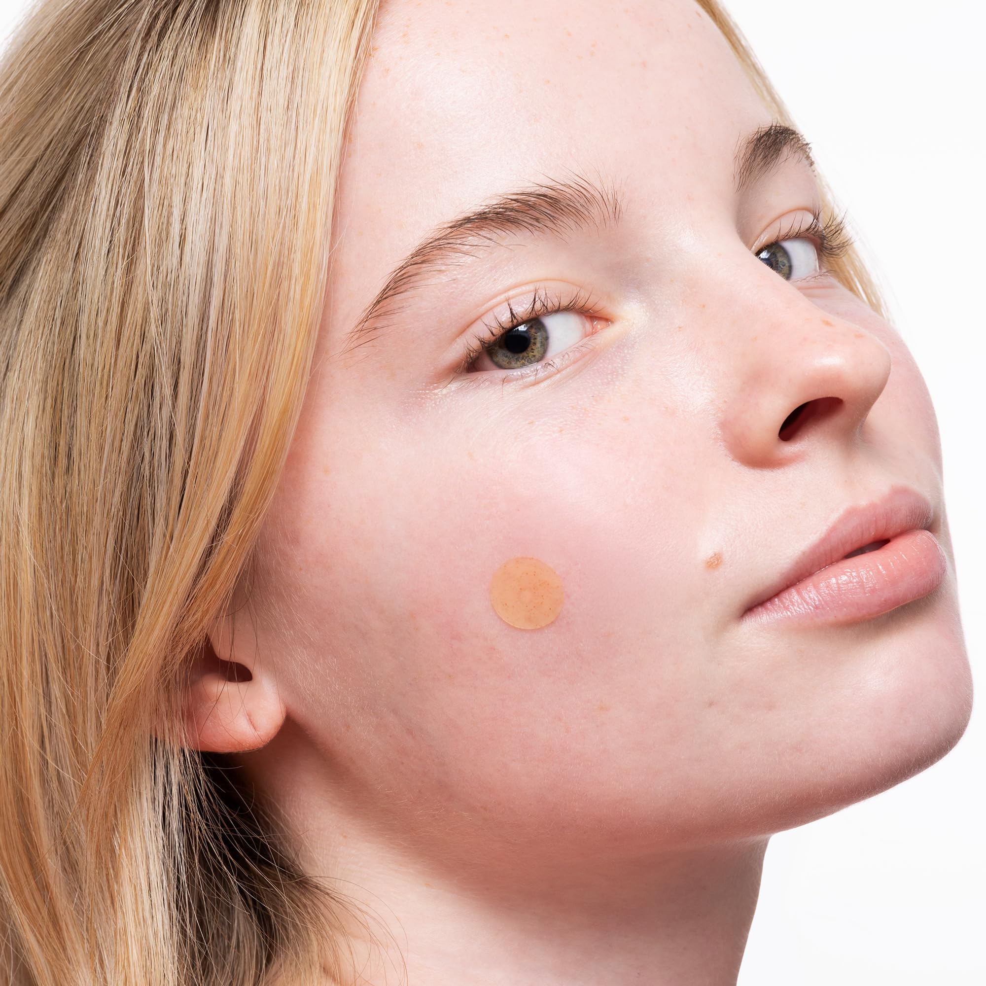 PEACE OUT Acne Healing Dots vegan packaging highlighting eco-friendly benefits.