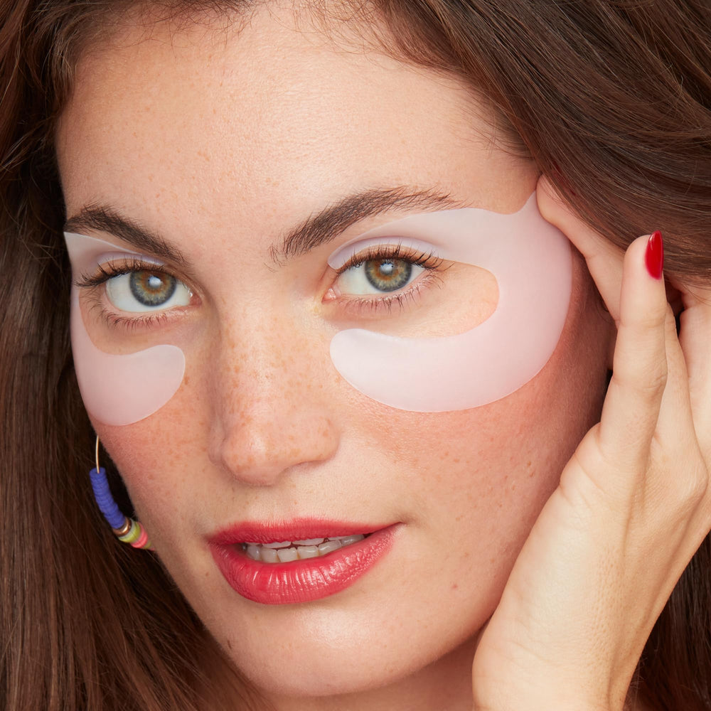 PEACE OUT Retinol Eye Lift Patches close-up shows patch texture for delivery