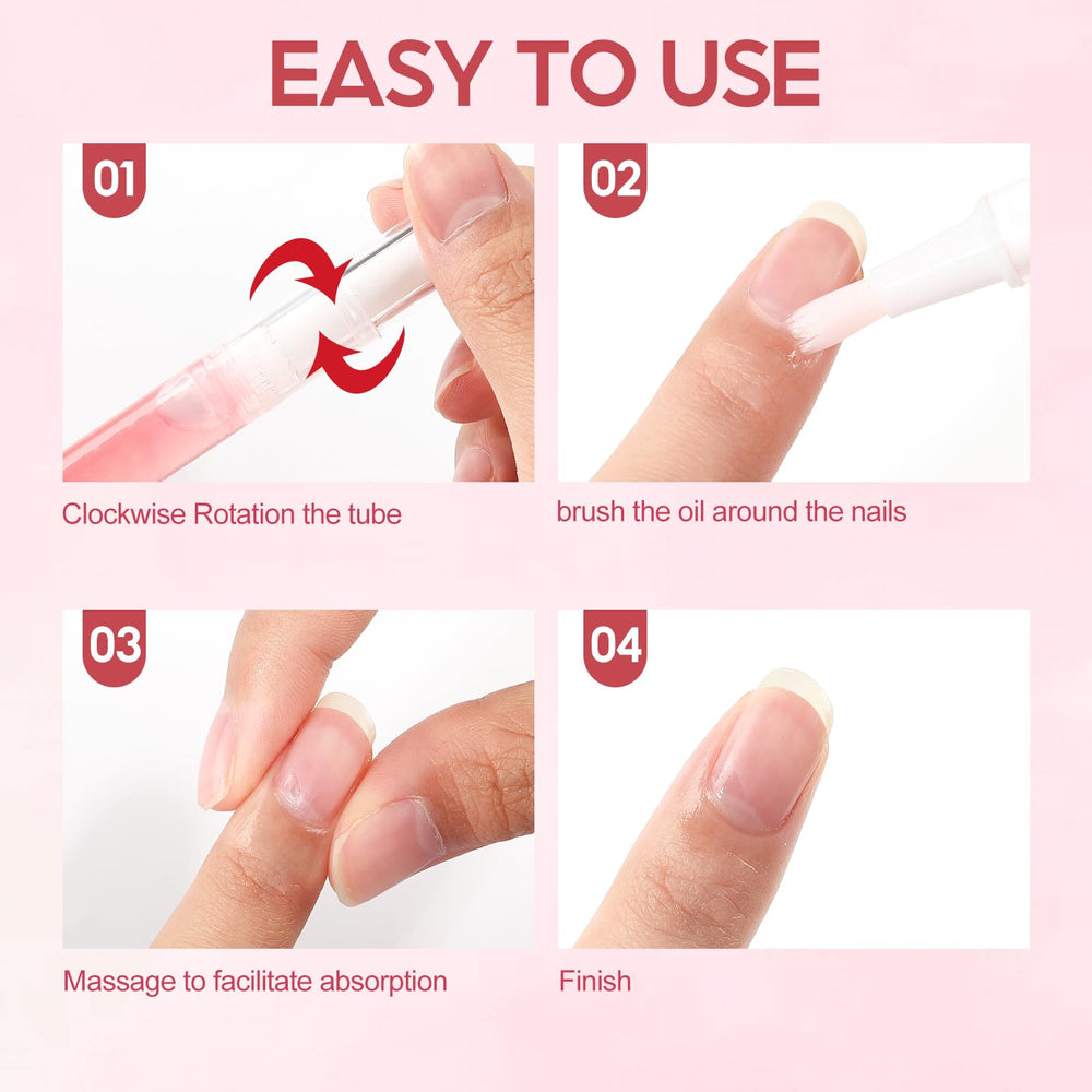 Peacecolor cuticle oil pen is a compact, mess-free solution for base nourishment.