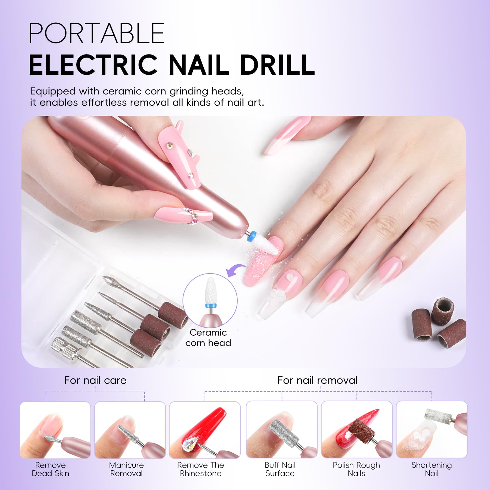 PEACECOLOR three-piece gel polish set for smooth color application.