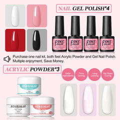 Peacecolor nail drill multi-function features seven bits for precise prep and cleanup.