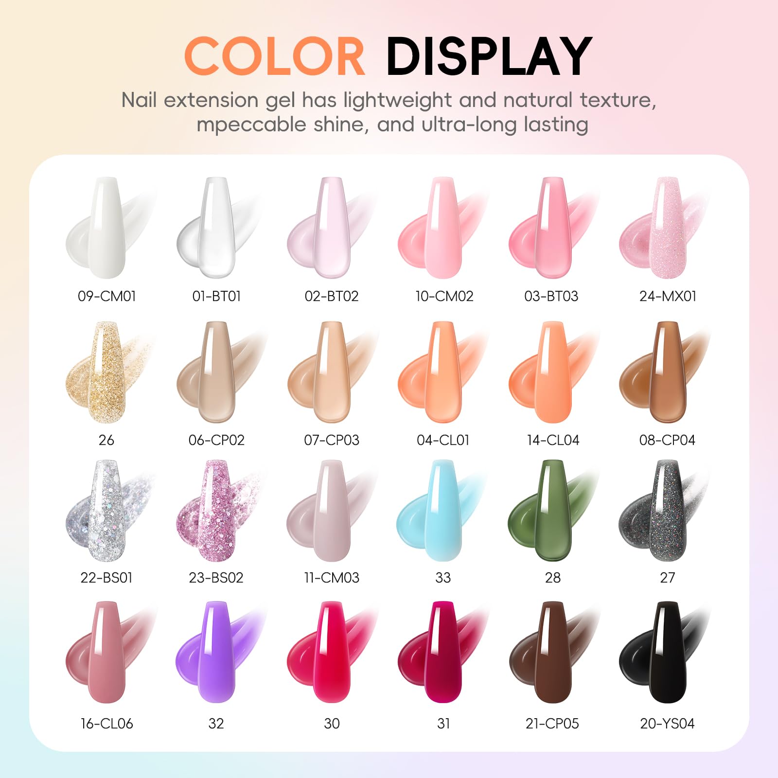 PEACECOLOR glossy top coat image offers shine and protection