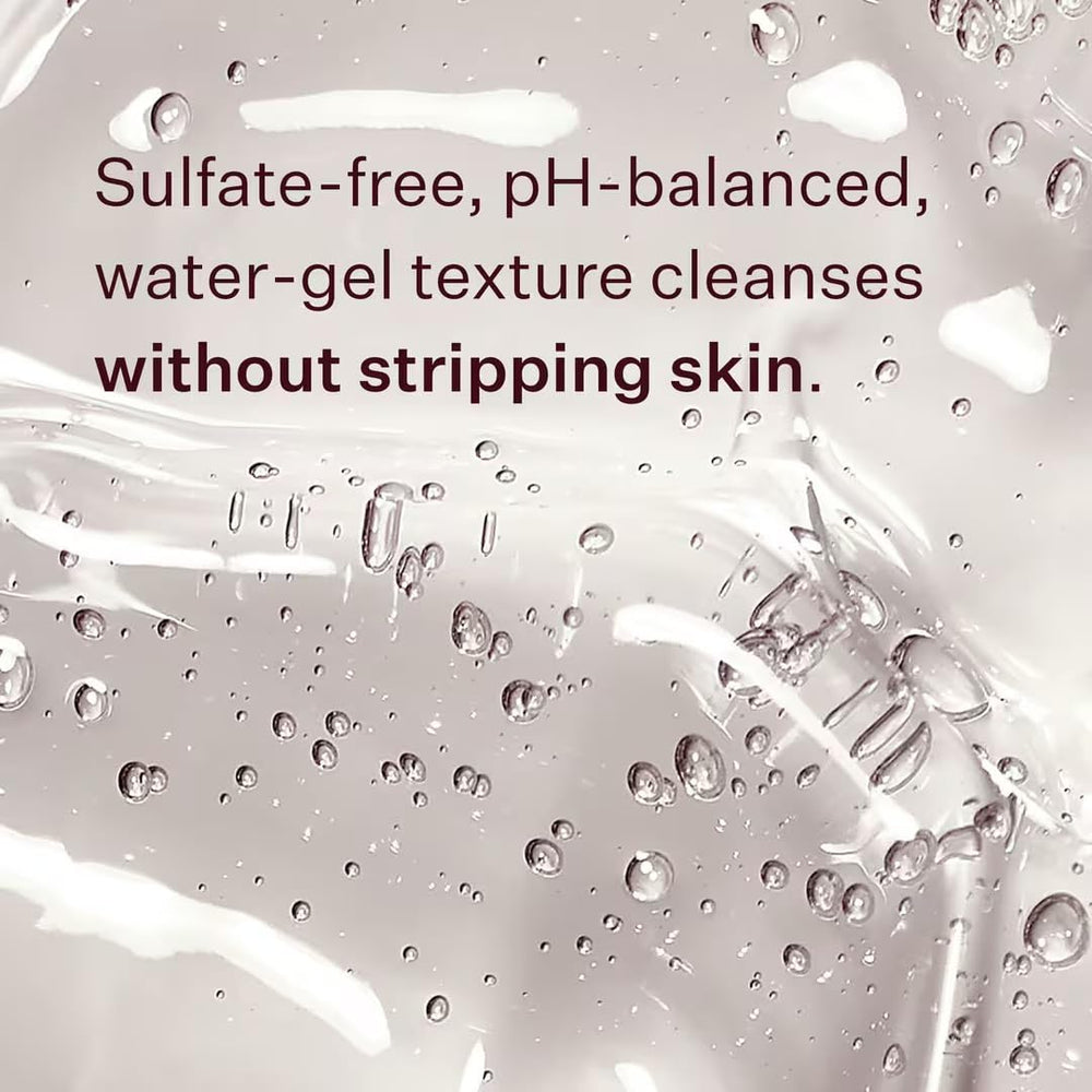 Peach & Lily Power Calm application on skin showing a gentle massage for refreshed skin.