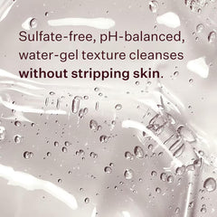 Peach & Lily Power Calm application on skin showing a gentle massage for refreshed skin.