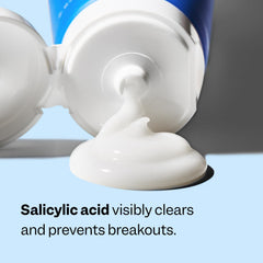 Peach Slices Acne Oil-Free Moisturizer hyaluronic-acid shot suggests deep hydration.