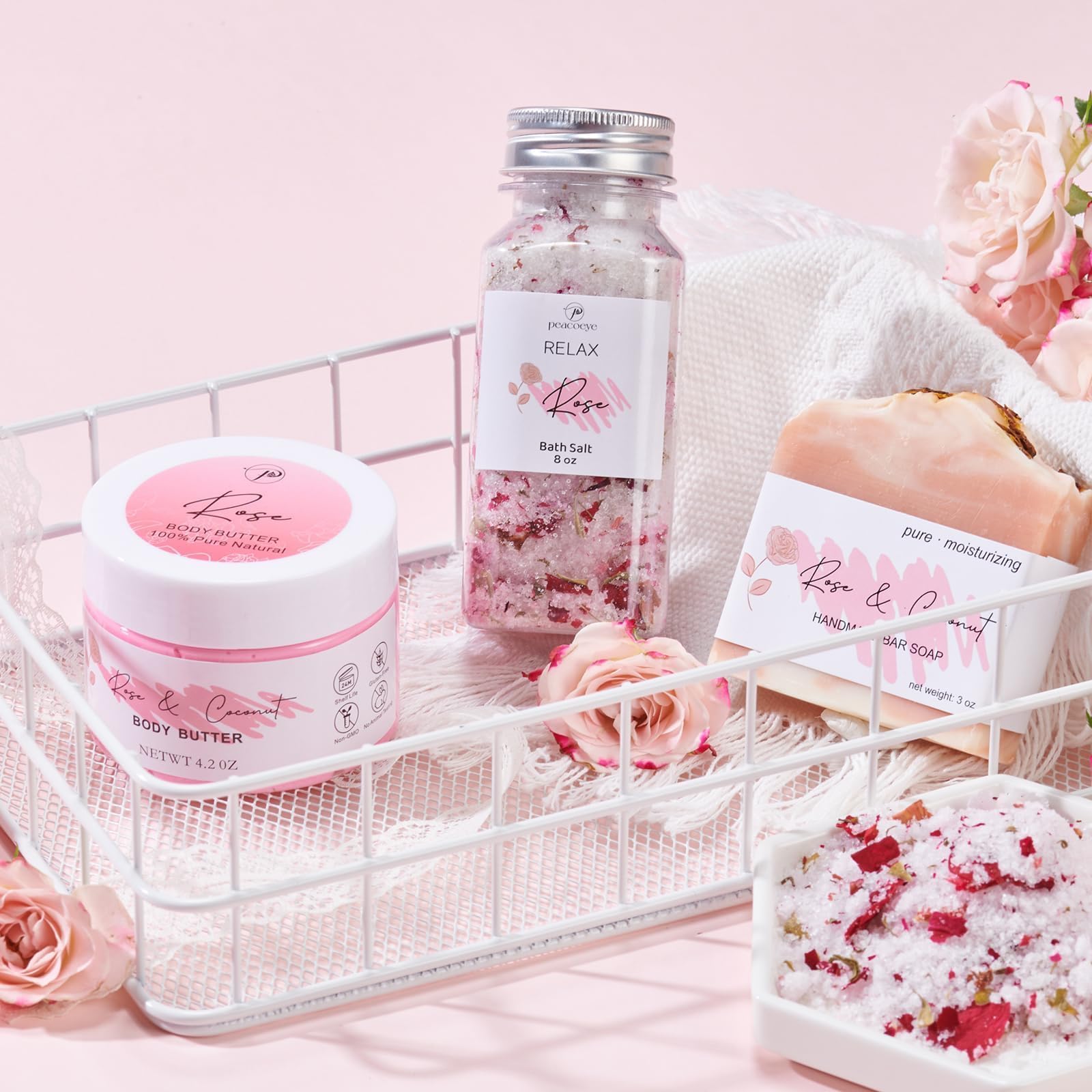 Peacoeye handmade soap bar provides gentle cleansing and skincare during bath time.