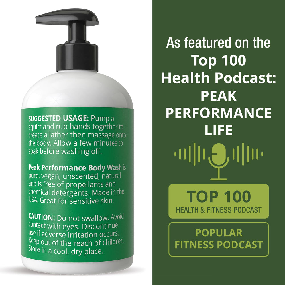 Peak Performance Vitamin Angels donation logo—supporting at-risk children's nutrition.