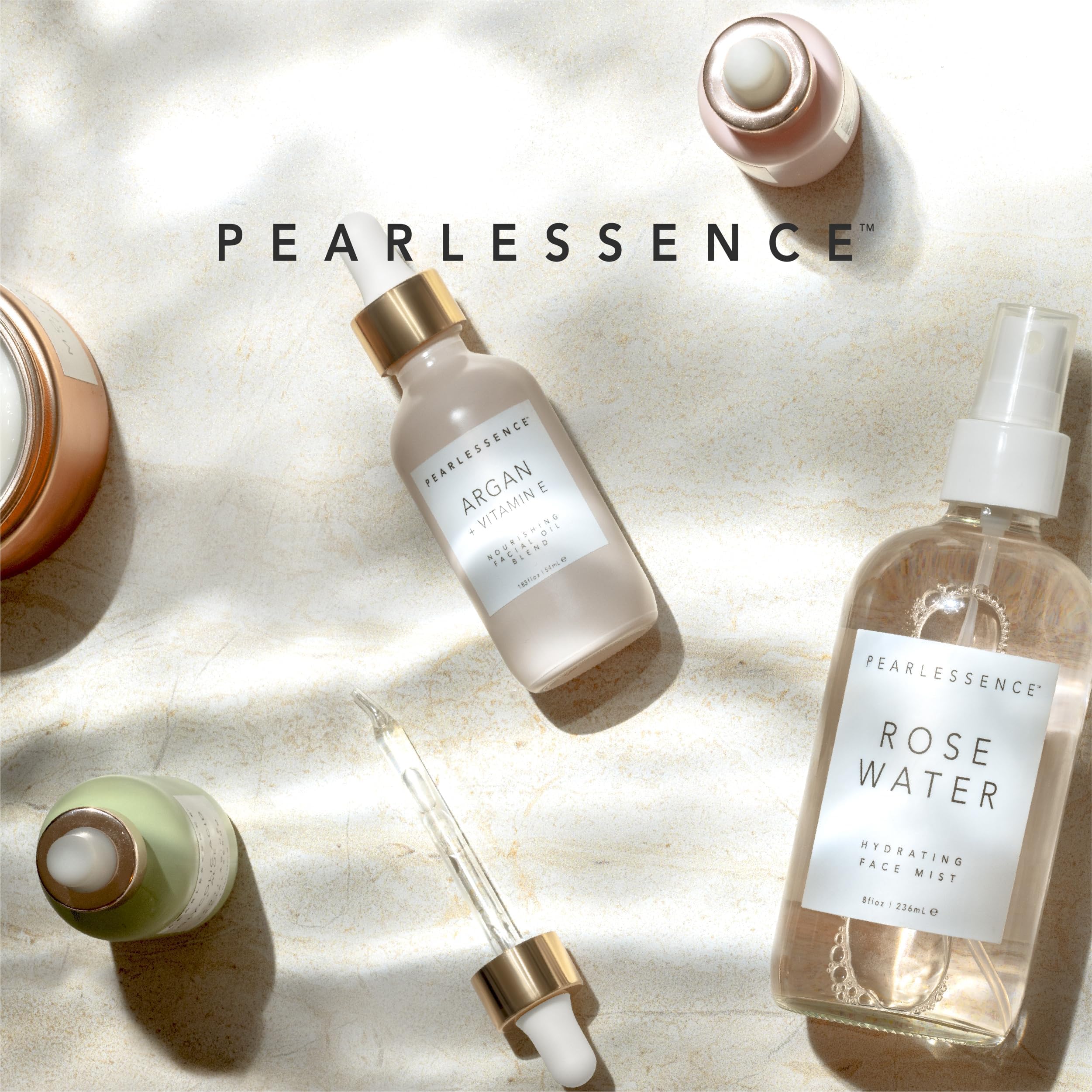 Pearlessence packaging image shows secure storage and easy access.
