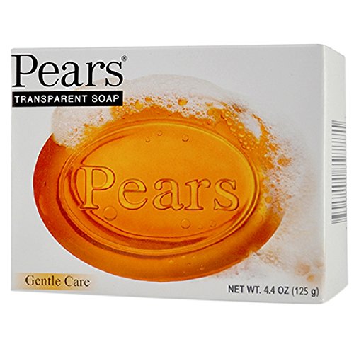 Pears Gentle Care Transparent Soap bar—4.4 oz, pack of 12 for daily use.